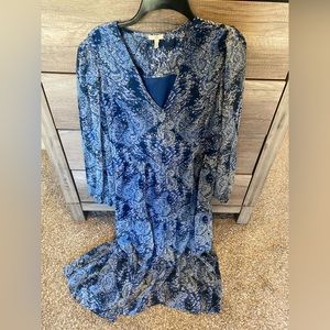 NWT Joie Blue Print Dress